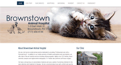 Desktop Screenshot of brownstownanimal.com